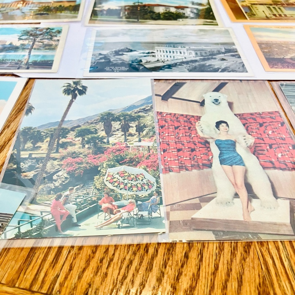 California Assorted  1930-60’s Post Card Lot(15)  Minor Marks Read Unposted - Picture 9 of 13